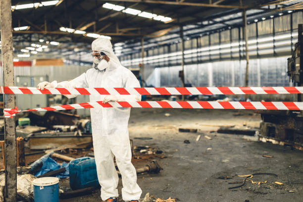 Professional Odor Removal technician working in Bridgewater, MA